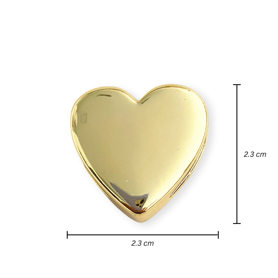 Medidas para Separador de corazón de chapa de oro