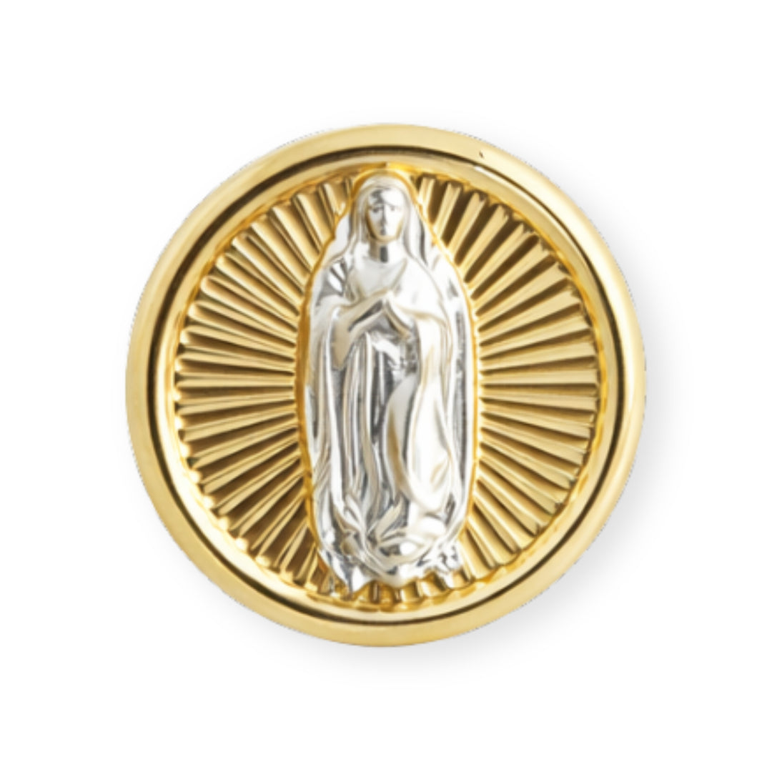 Separador religioso de chapa de oro