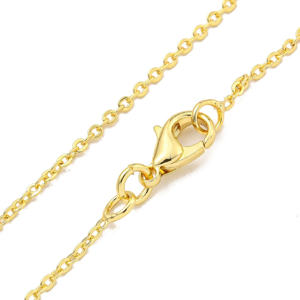 Cadena de chapa de oro