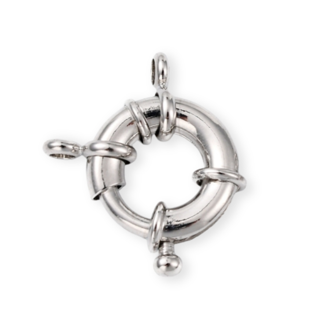 Broche marinero de chapa de platino