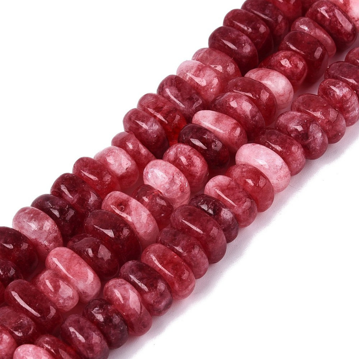 Tira de cuentas de cuarzo natural tipo nugget de 13 mm para joyería