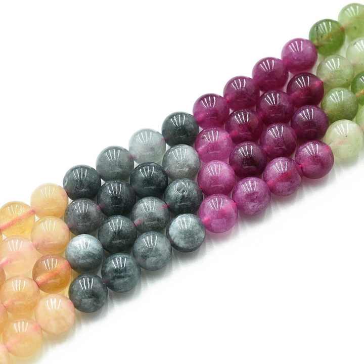 Tira de cuarzo natural de 8.5 mm para joyería