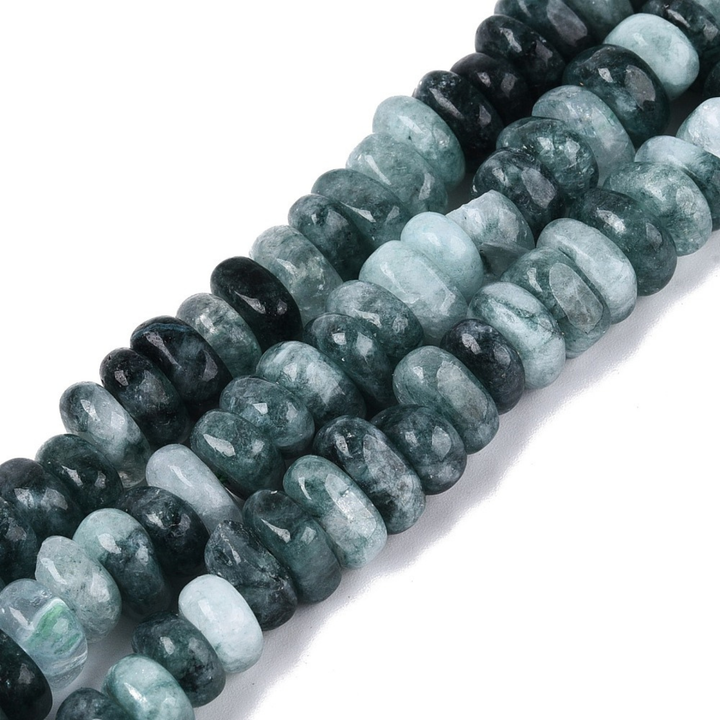 Tira de cuentas de cuarzo natural tipo nugget de 13 mm para joyería