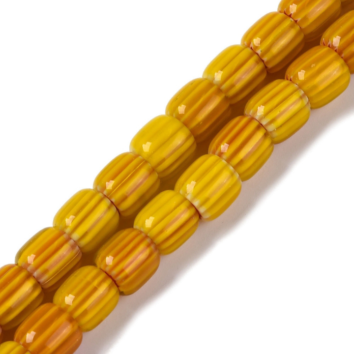 Tira de cuentas de murano de 7.5 mm para joyería