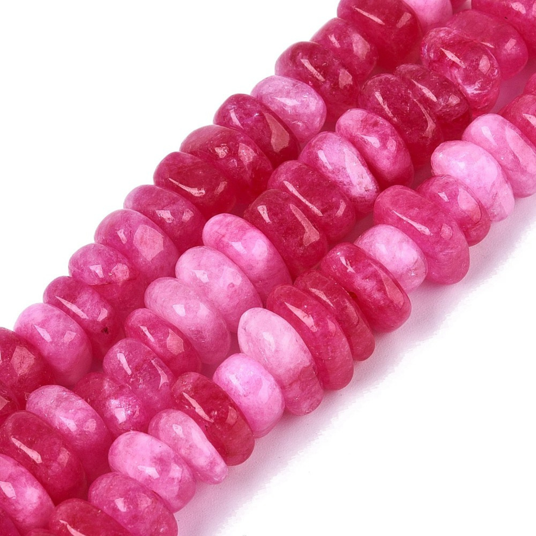 Tira de cuentas de cuarzo natural tipo nugget de 13 mm para joyería