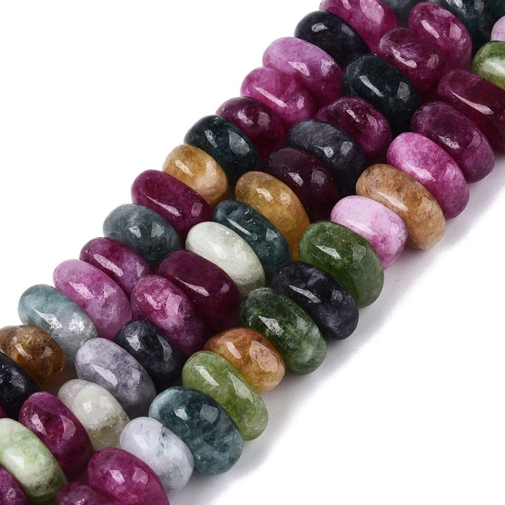 Tira de cuentas de cuarzo natural tipo nugget de 13 mm para joyería