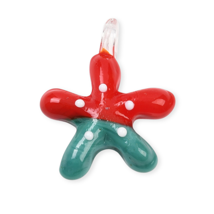 Dije de estrella de mar de murano