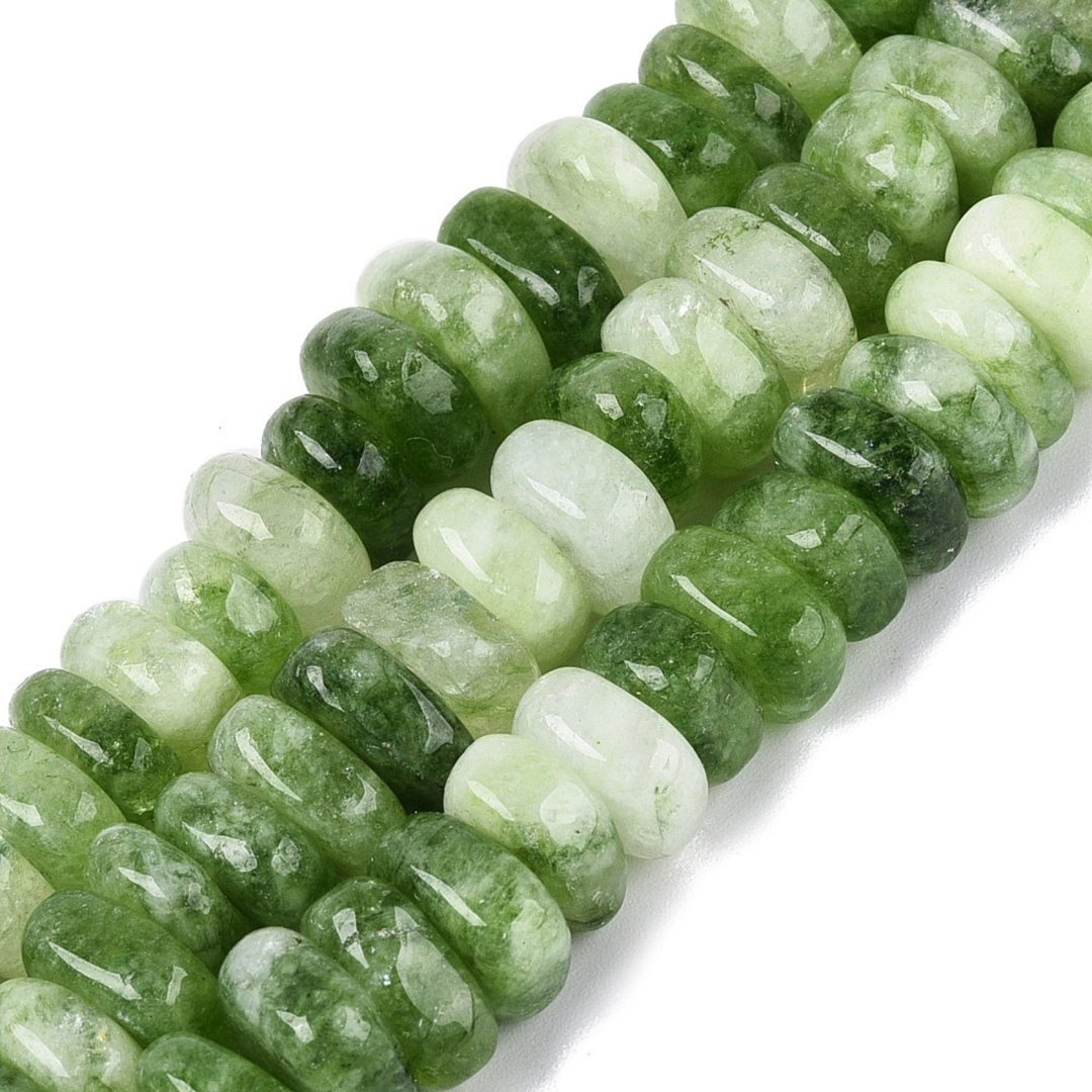 Tira de cuentas de cuarzo natural tipo nugget de 13 mm para joyería
