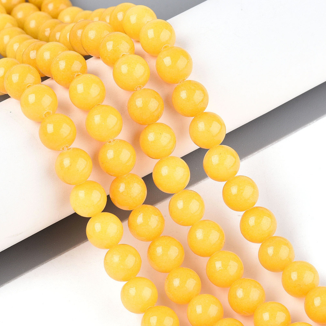 Tira de fósil sintético de 8.5 mm para joyería