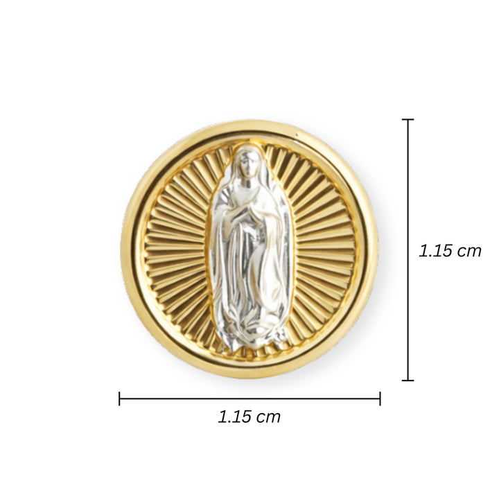 Medidas para Separador religioso de chapa de oro