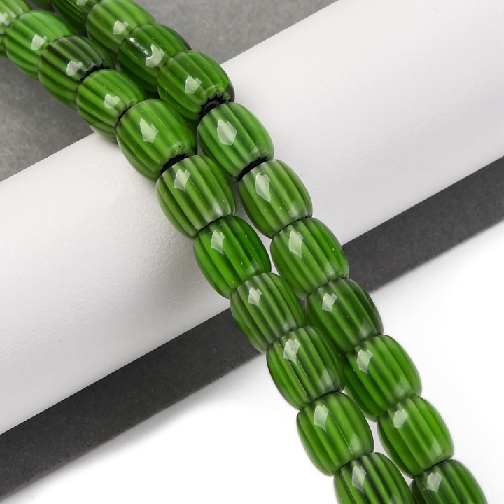 Tira de cuentas de murano de 7.5 mm para joyería