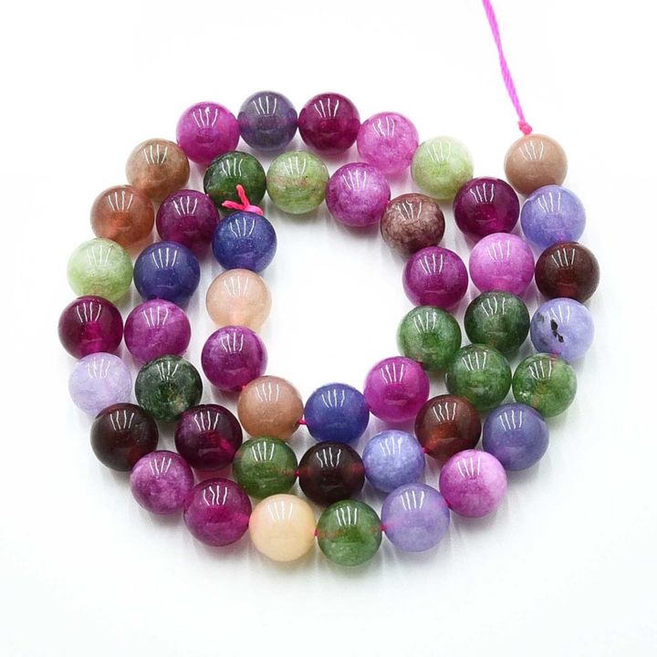 Tira de cuarzo natural de 8.5 mm para joyería