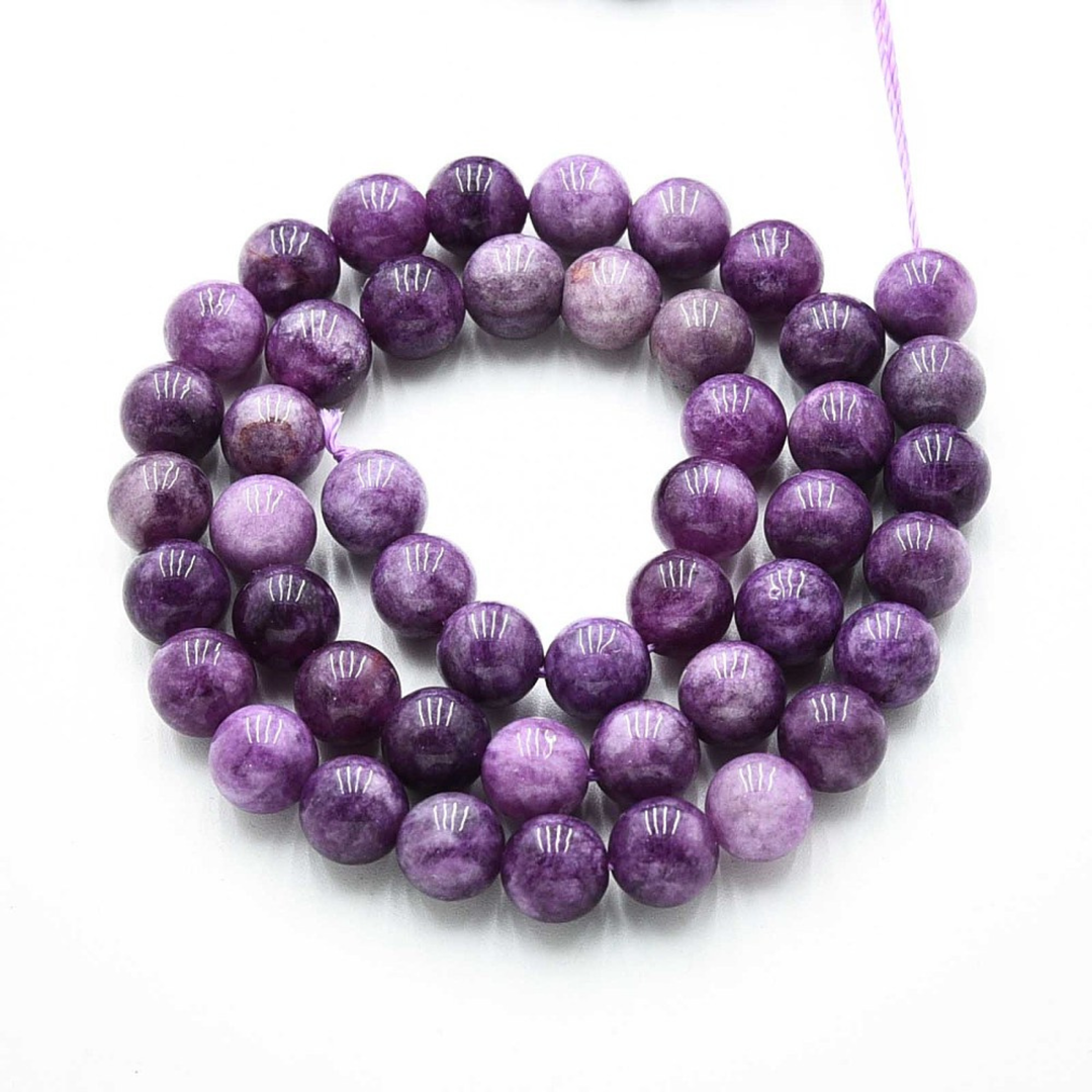 Tira de cuarzo natural de 8.5 mm para joyería