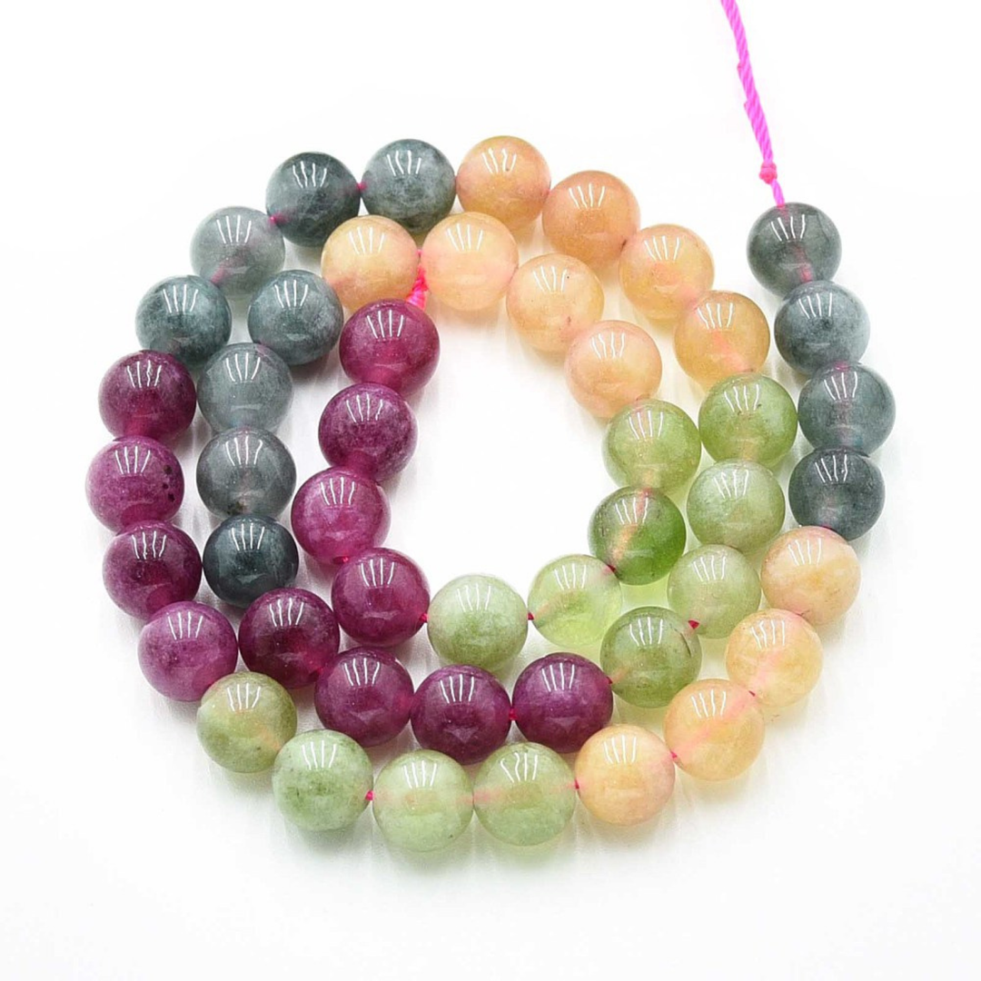 Tira de cuarzo natural de 8.5 mm para joyería