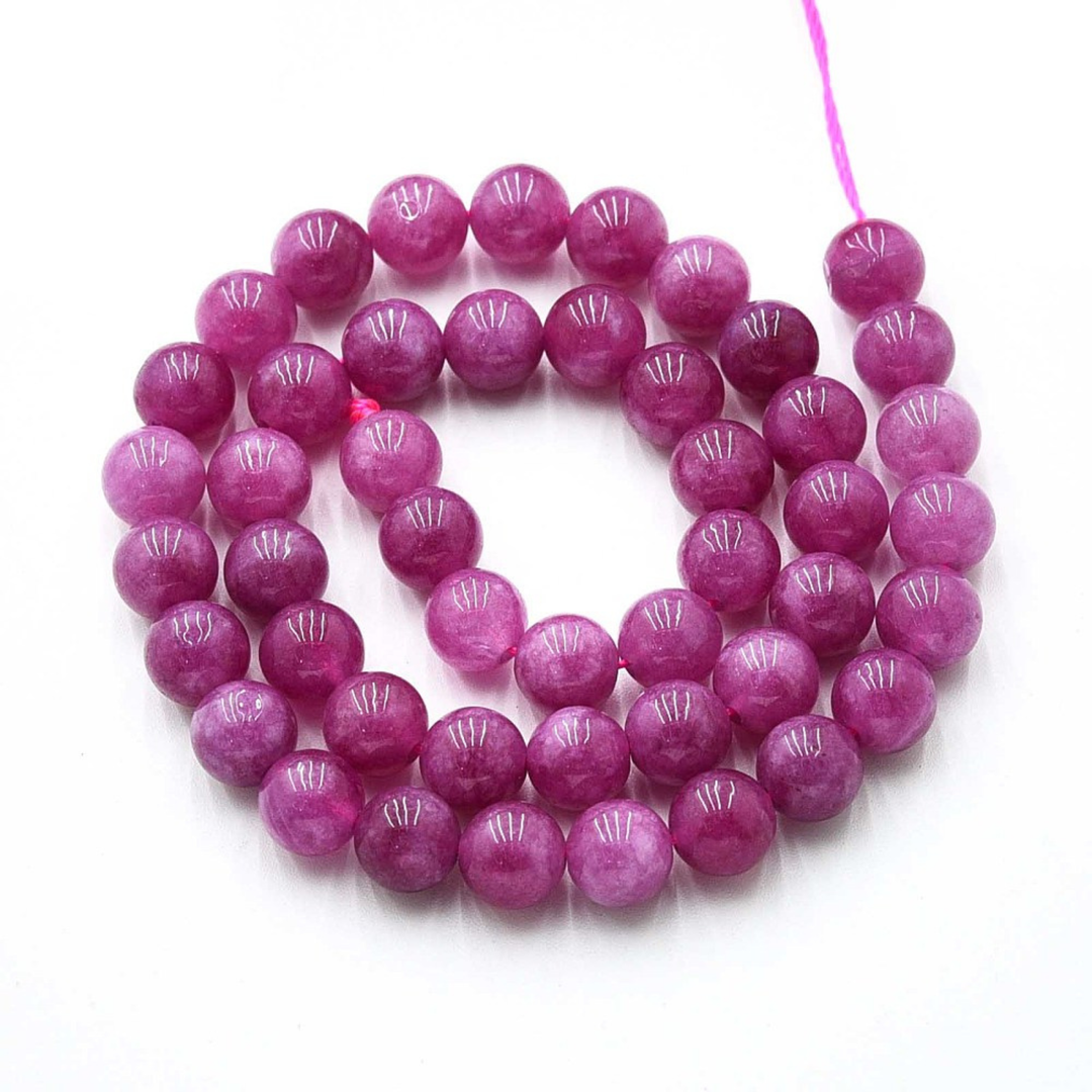 Tira de cuarzo natural de 8.5 mm para joyería