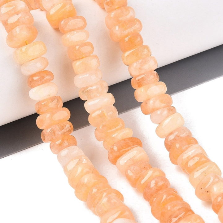 Tira de cuentas de cuarzo natural tipo nugget de 13 mm para joyería