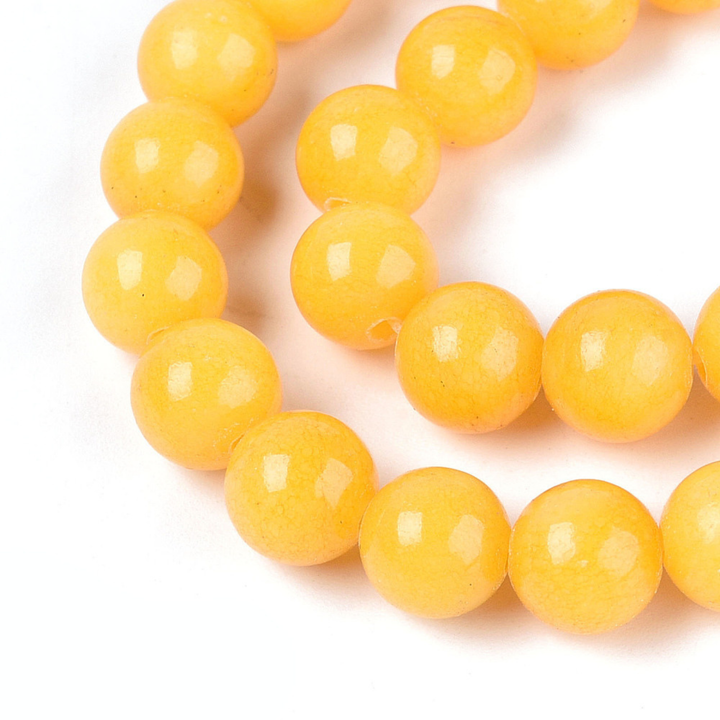 Tira de fósil sintético de 8.5 mm para joyería
