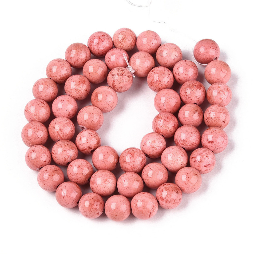 Tira de fósil sintético de 8.5 mm para joyería