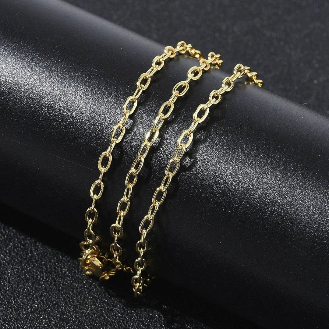 Detalles de Cadena de chapa de oro