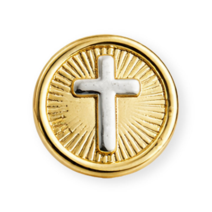 Detalles de Separador religioso de chapa de oro