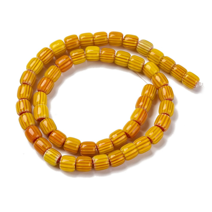 Tira de cuentas de murano de 7.5 mm para joyería