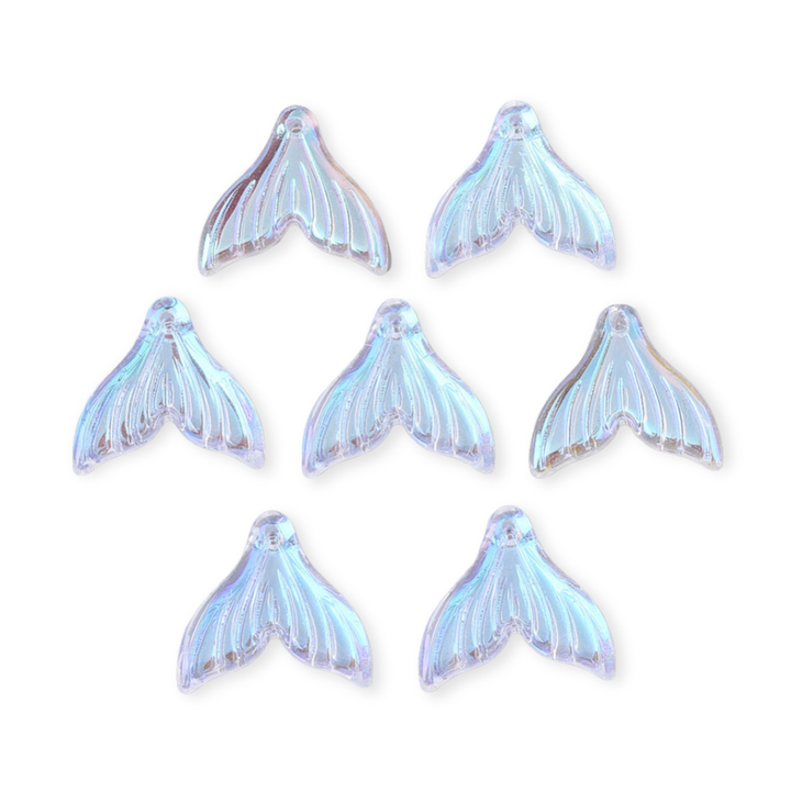 Detalles de Dije de aleta de sirena de cristal