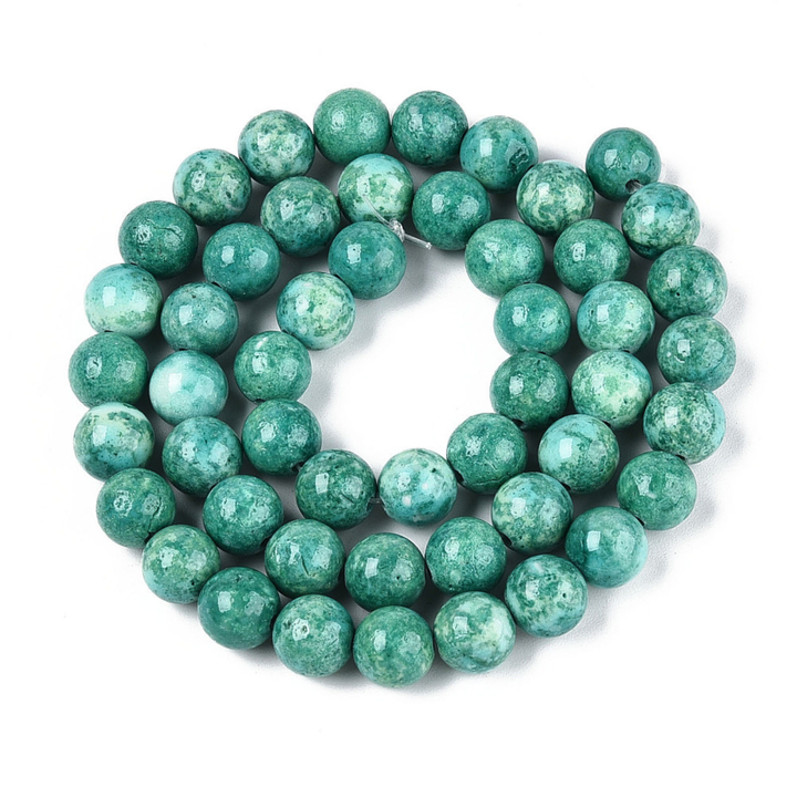 Tira de fósil sintético de 8.5 mm para joyería