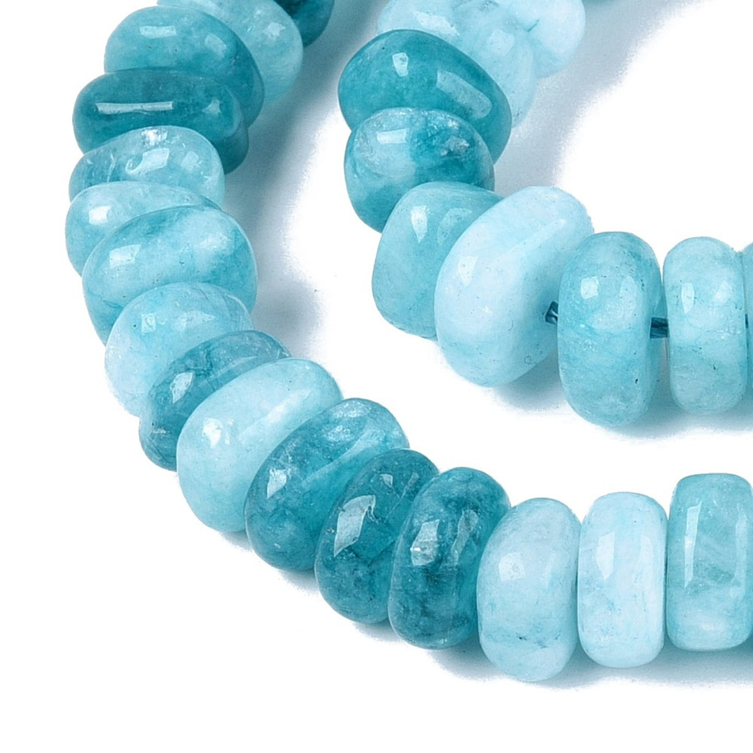 Tira de cuentas de cuarzo natural tipo nugget de 13 mm para joyería