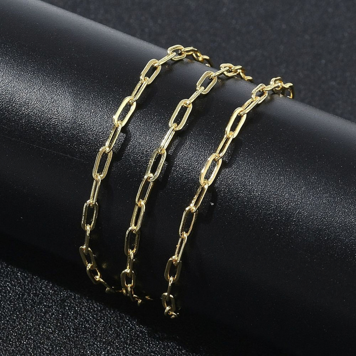 Detalles de Cadena de chapa de oro