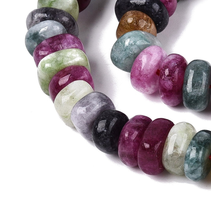 Tira de cuentas de cuarzo natural tipo nugget de 13 mm para joyería