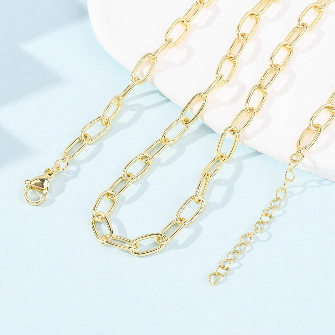 Detalles de Cadena de chapa de oro