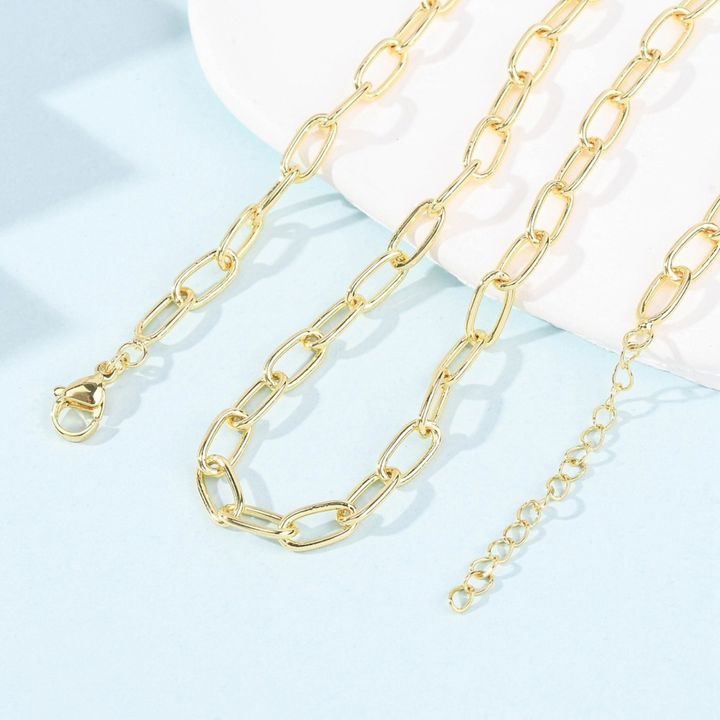 Detalles de Cadena de chapa de oro