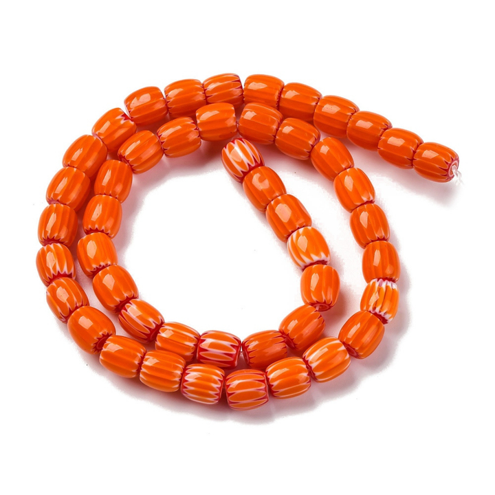 Tira de cuentas de murano de 7.5 mm para joyería