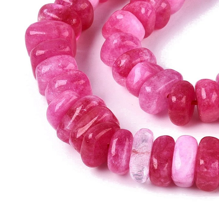 Tira de cuentas de cuarzo natural tipo nugget de 13 mm para joyería