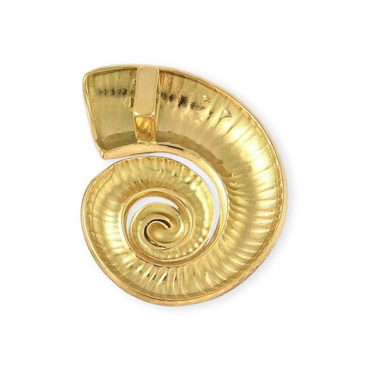 Detalles de Dije de caracol de acero inoxidable