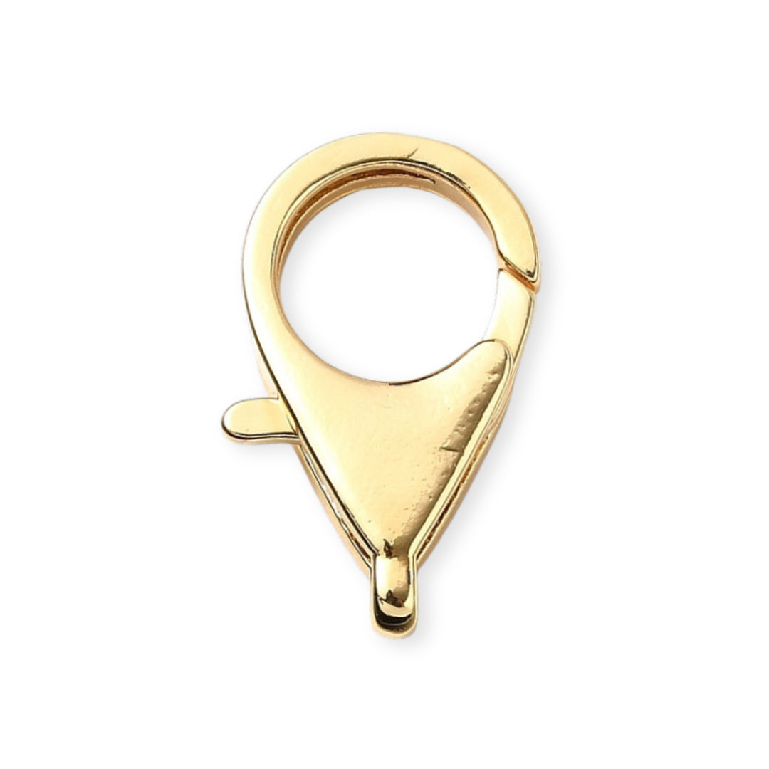 Detalles de Broche perico de chapa de oro con zirconia