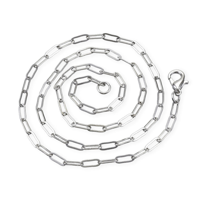 Detalles de Cadena de chapa de oro con broche tipo perico