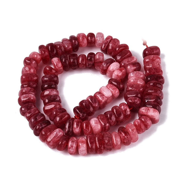 Tira de cuentas de cuarzo natural tipo nugget de 13 mm para joyería