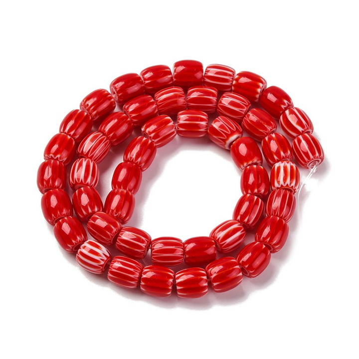 Tira de cuentas de murano de 7.5 mm para joyería