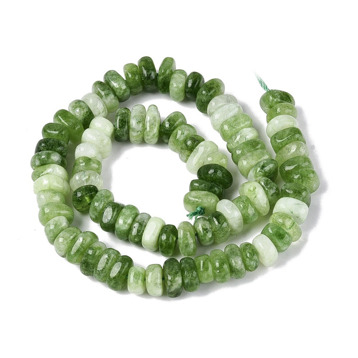 Tira de cuentas de cuarzo natural tipo nugget de 13 mm para joyería
