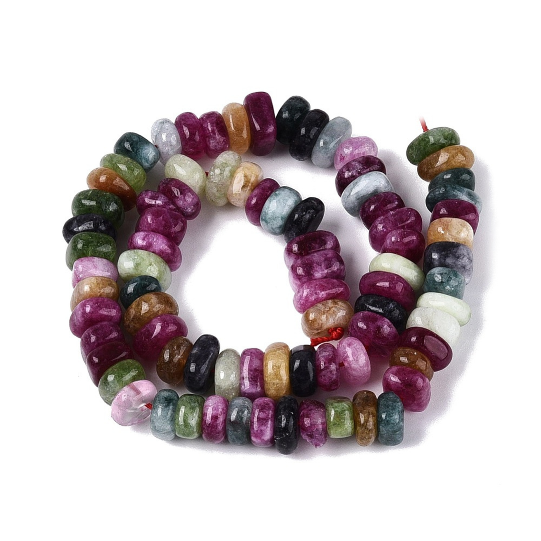 Tira de cuentas de cuarzo natural tipo nugget de 13 mm para joyería