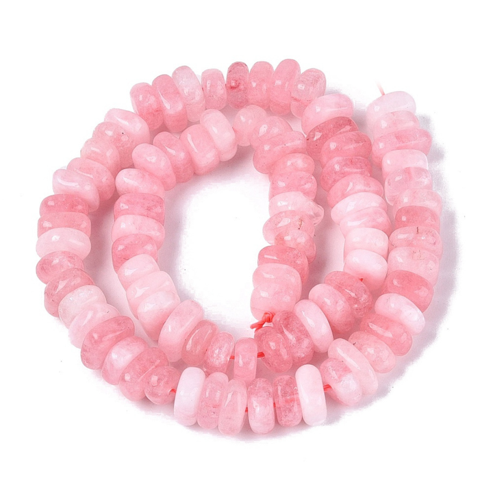 Tira de cuentas de cuarzo natural tipo nugget de 13 mm para joyería