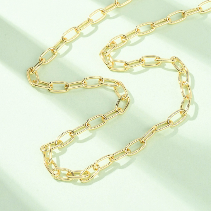 Detalles de Cadena de chapa de oro
