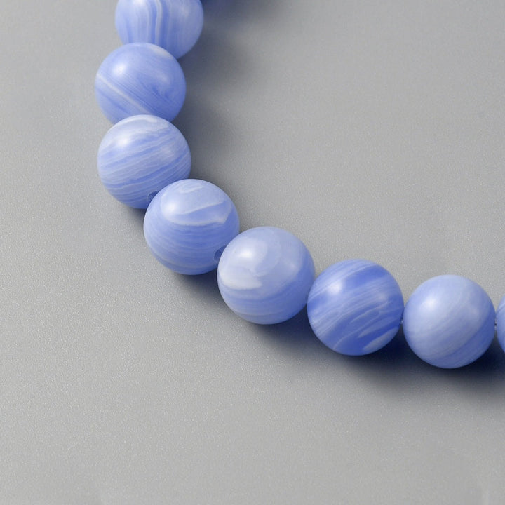 Tira de ágata de 8 mm, con medidas